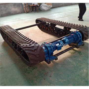 Rubber Crawler undercarriages track systems for mini excavator loader truck Mining Drilling Rigs agriculture truck wet land